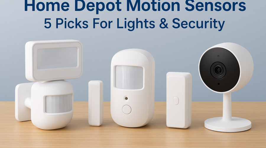 Home Depot Motion Sensors: 5 Picks For Lights & Security