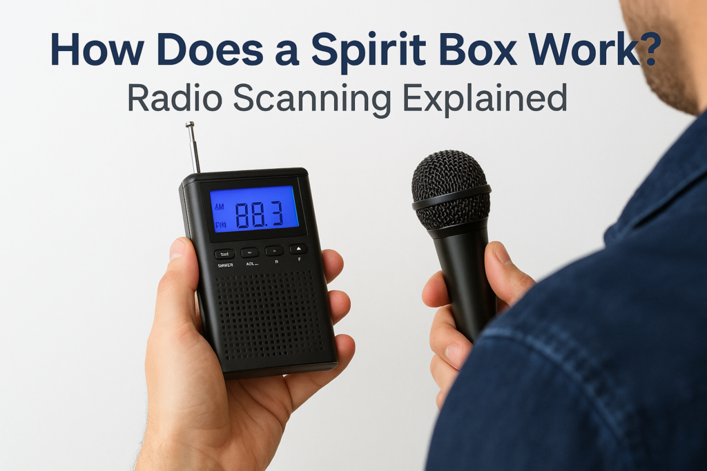 How Does a Spirit Box Work? Radio Scanning Explained