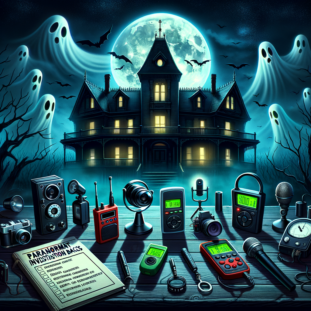 Illustration of Paranormal Investigation Basics: Beginner Ghost Hunting Checklist and Equipment