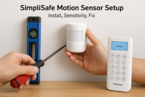 SimpliSafe Motion Sensor Setup: Install, Sensitivity, Fix