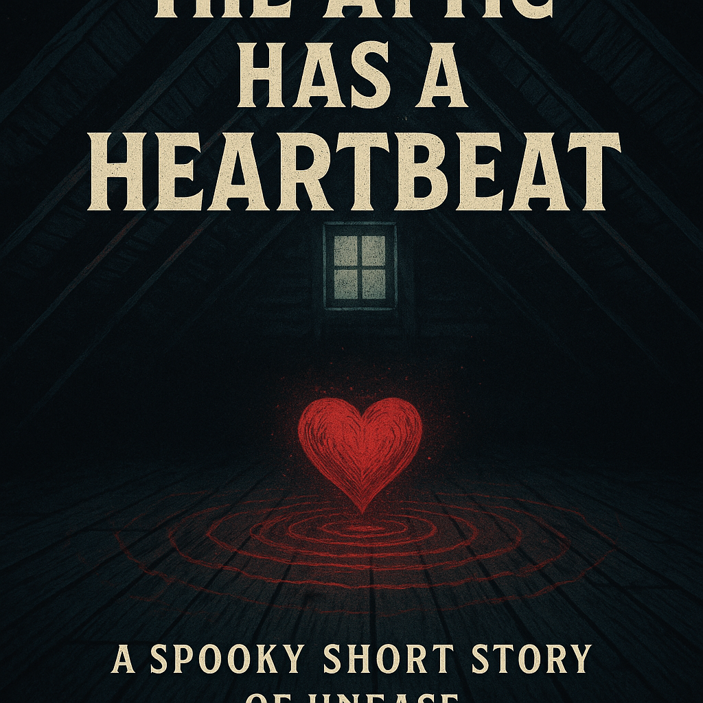 Illustration of The Attic Has a Heartbeat: A Spooky Short Story of Unease