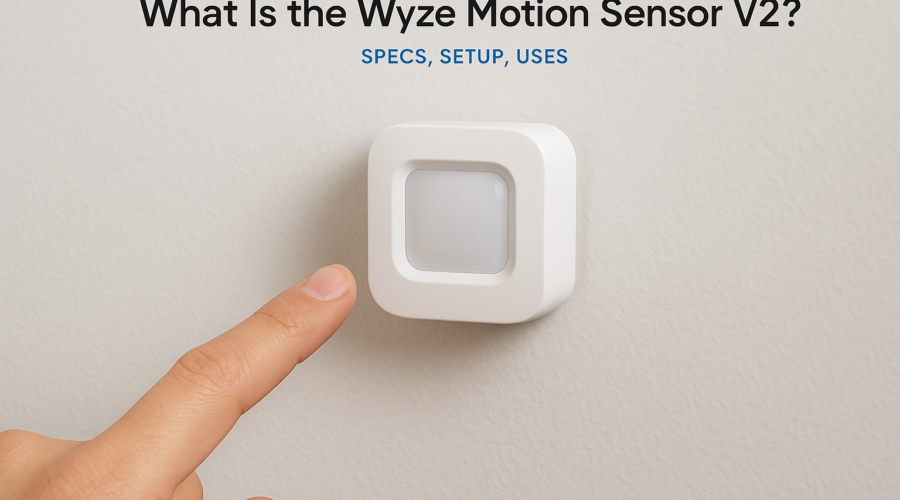 What Is the Wyze Motion Sensor V2? Specs, Setup, Uses