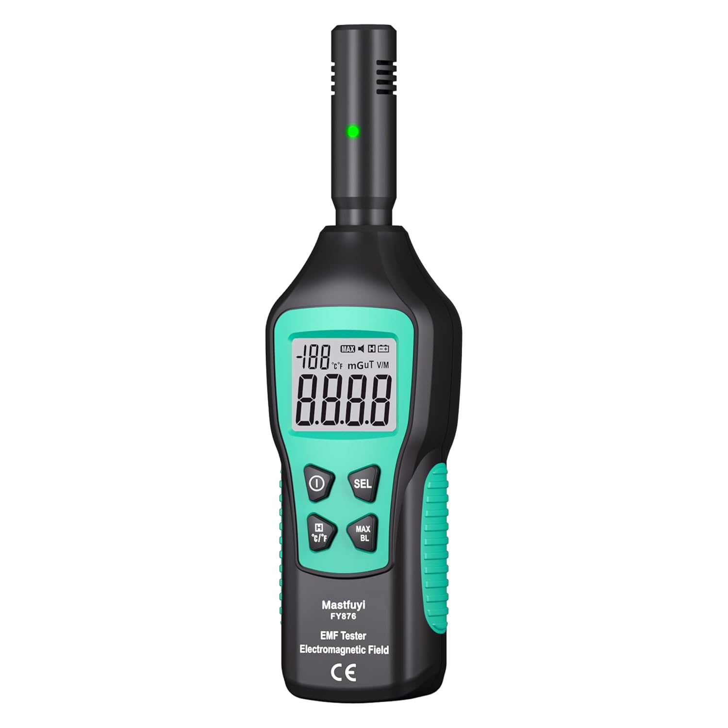 EMF Meter, EMF Detector, EMF Tester Digital LCD, Electromagnetic Radiation Detector for Outdoor, Home, Office, Ghost Hunting, Audible Alert, Indicator Lights