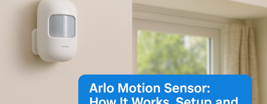Arlo Motion Sensor: How It Works, Setup and Troubleshooting