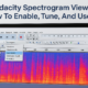 Audacity Spectrogram View: How To Enable, Tune, And Use It
