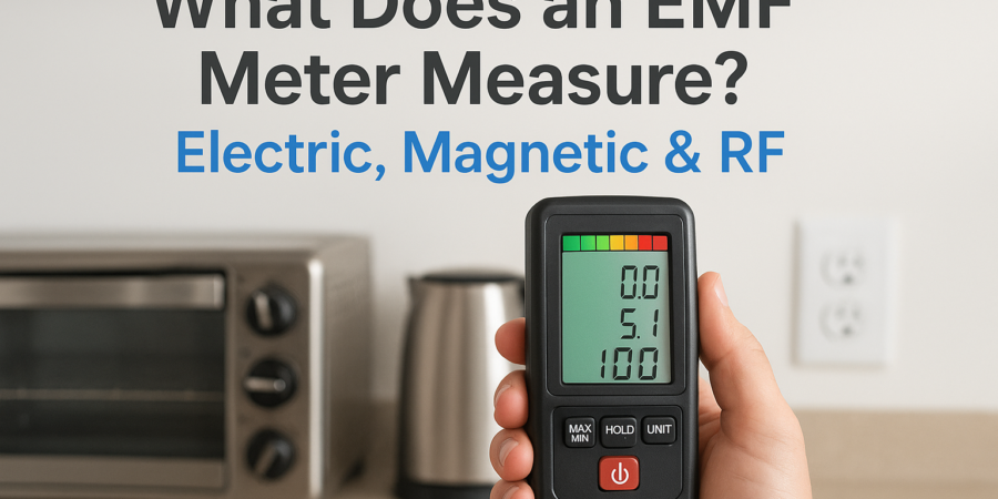 What Does an EMF Meter Measure? Electric, Magnetic & RF