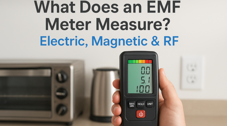 What Does an EMF Meter Measure? Electric, Magnetic & RF
