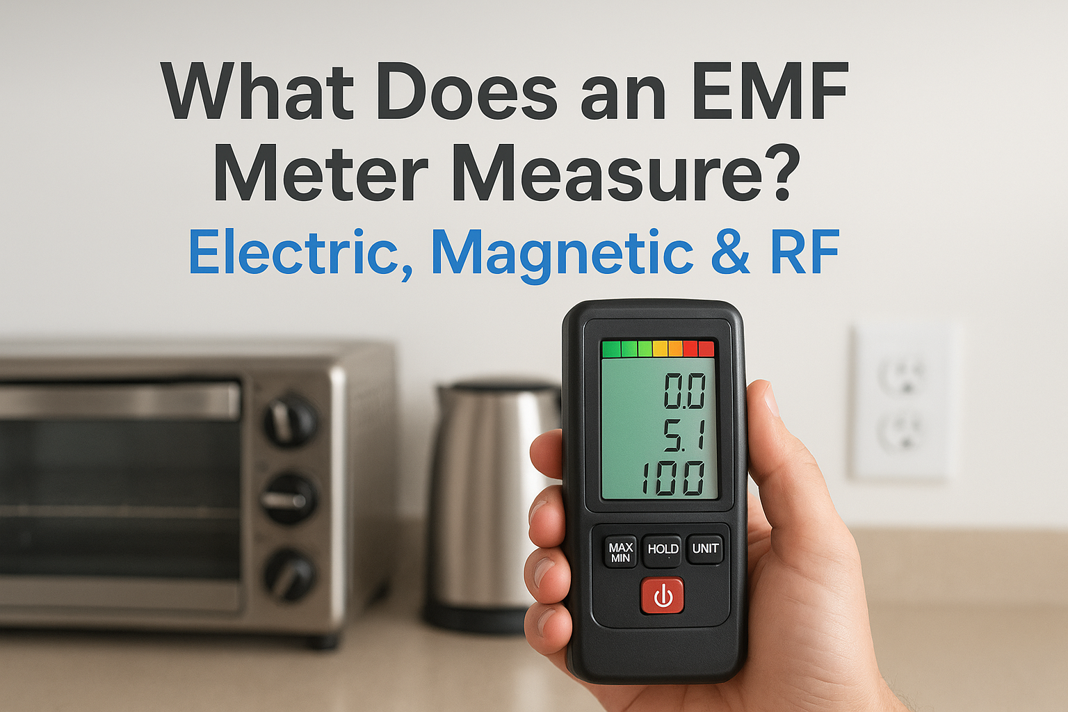 What Does an EMF Meter Measure? Electric, Magnetic & RF