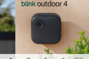 Blink Outdoor 4 wireless security camera with mounting bracket