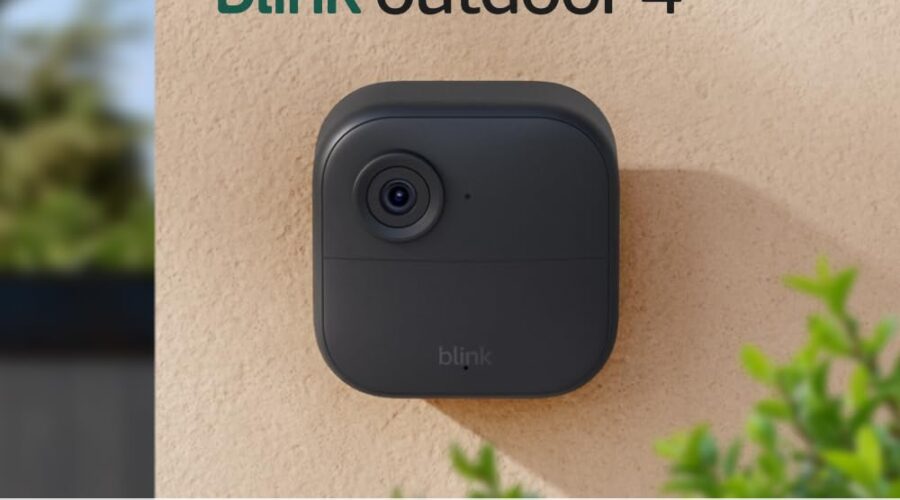Blink Outdoor 4 wireless security camera with mounting bracket
