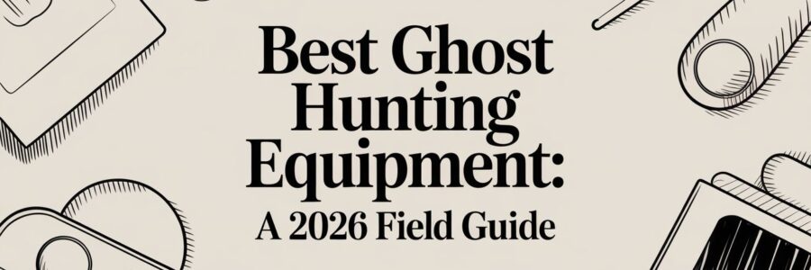 Ghost hunting equipment guide featuring essential paranormal investigation tools for 2026