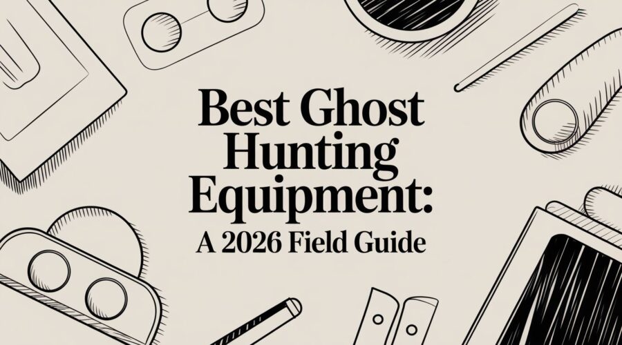 Ghost hunting equipment guide featuring essential paranormal investigation tools for 2026