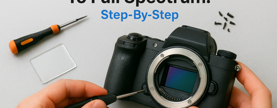 How To Convert A Camera To Full Spectrum: Step-By-Step