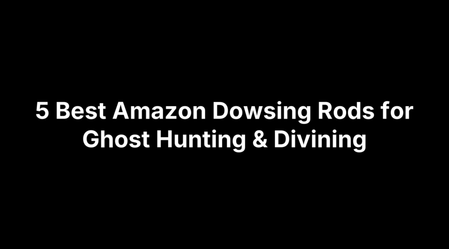 Five Amazon dowsing rods for ghost hunting and divining