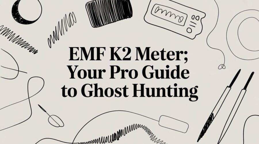 EMF K2 meter used for ghost hunting readings and techniques