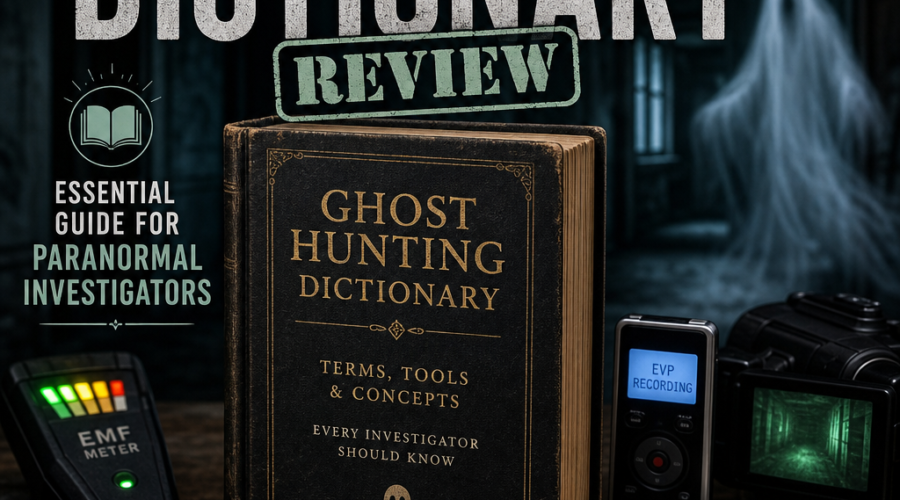 Illustration of Ghost Hunting Dictionary Review: Essential Guide for Paranormal Investigators