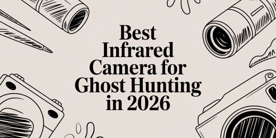 Illustration of an infrared camera used for ghost hunting