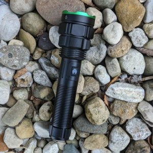 Kodiak rechargeable tactical flashlight for ghost hunting and nighttime paranormal investigations