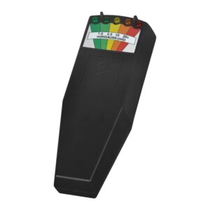 Digital moisture meter with LED indicators for measuring wood and wall dampness