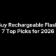 Best Buy Rechargeable Flashlight: 7 Top Picks for 2026