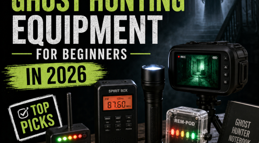 Illustration of Best Ghost Hunting Equipment for Beginners in 2026: Top Picks