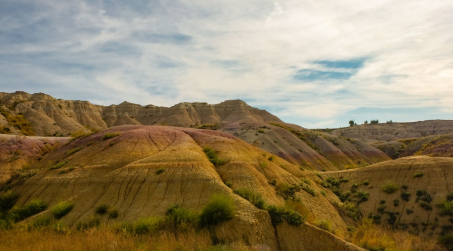 Illustration of Coffin Butte Badlands Haunted Legends in South Dakota