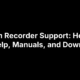 Zoom Recorder Support: How to Get Help, Manuals, and Downloads
