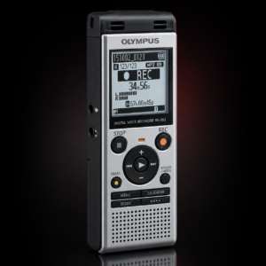 Olympus WS-852 EVP recorder with stereo microphones and LCD display