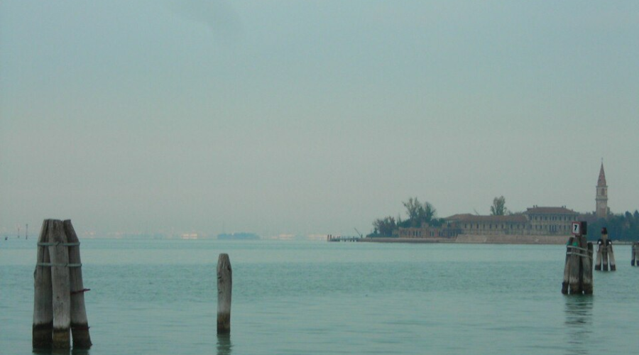 Poveglia Island in the Venetian Lagoon, photographed in 2006